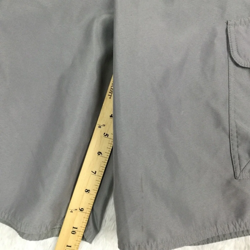 Tony Hawke Mens Shorts‎ Cargo Utility Skater Gray Casual Flap Pocket 32